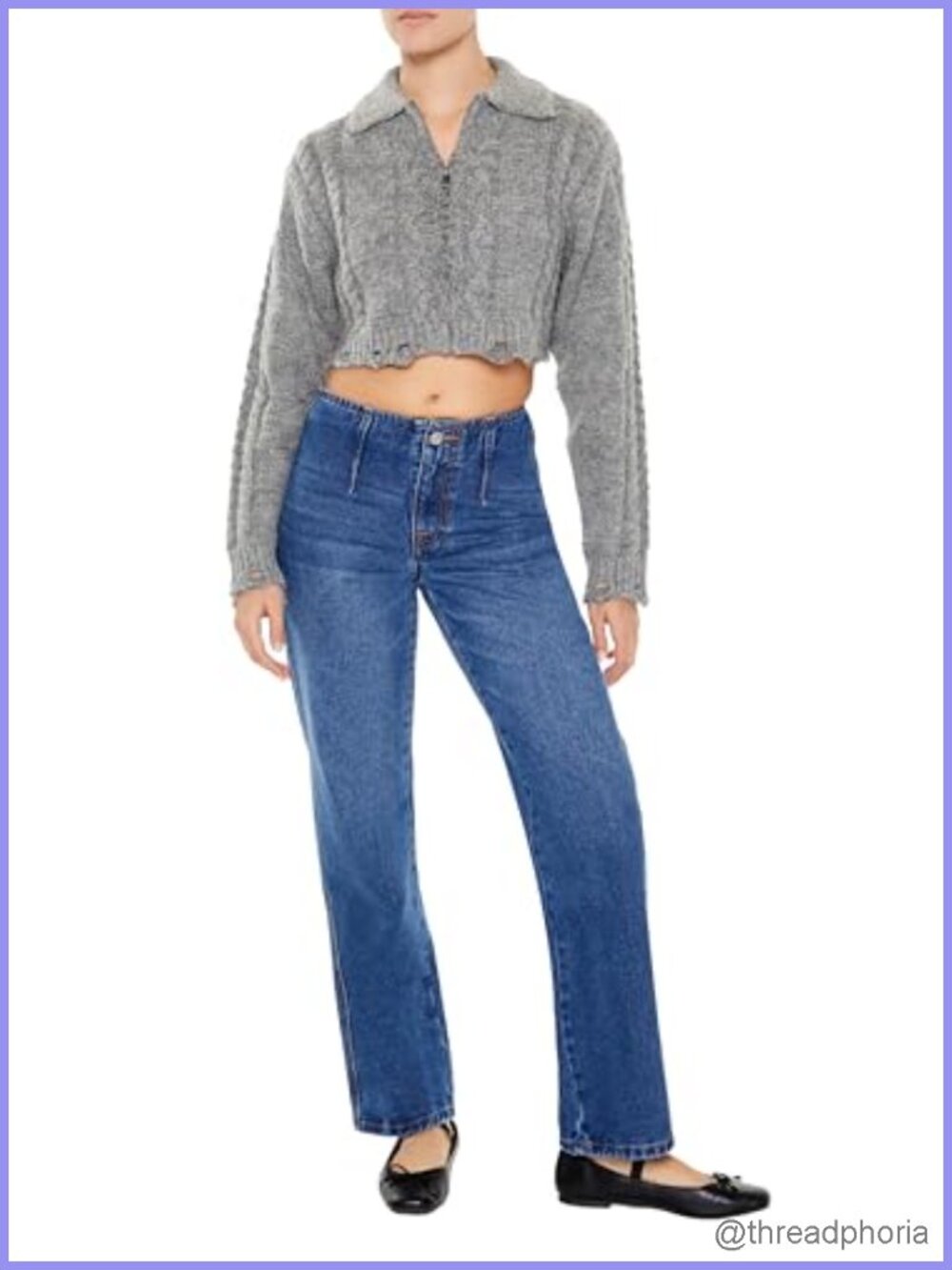 Low-Rise Bootcut Jeans Women's Denim Pants